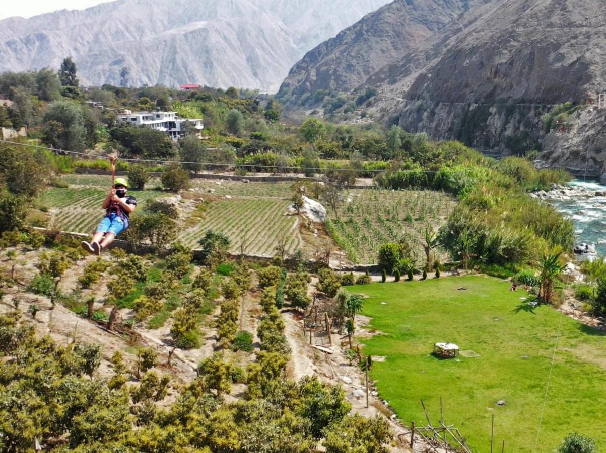 La Fortaleza Del Inca Lunahuaná Buitenkant foto